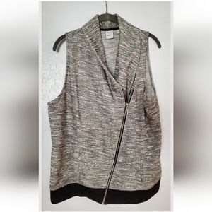 NYC womens‎ zipper vest large